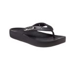 נעל קרוקס דגם Classic Platform Flip שחור