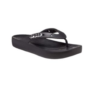 נעל קרוקס דגם Classic Platform Flip שחור