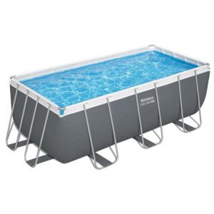 בריכת אולטרה 412X201X122 משאבת חול 950 +סולם דגם 56457 BESTWAY