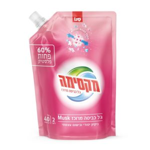 שקית מילוי מקסימה ג`ל כביסה 2 ליטר מאסק