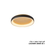 פלפון רקורד שחור + פליז קוטר LED 84W 60