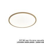 פלפון סקיני מרחף פליז קוטר LED 60W CCT 60