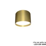 דקור פלפון יוטה פליז LED 12W