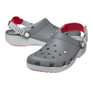 Crocs Classic Turbo Clog - כפכפי קלוג קרוקס טורבו בצבע אפור סלאט