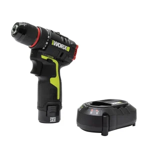 מברגה 12V נטען פוטר מתכתי מקצועי WU130X + סוללה 2AH + מטען יבואן רשמי !