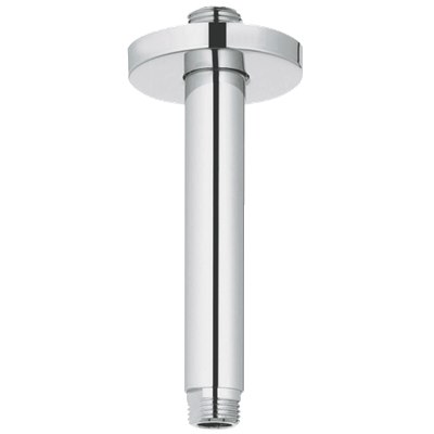 זרוע מהתקרה 14.2 ס"מ רוזטה עגולה Rainshower כרום גרואה