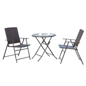 מערכת ישיבה שולחן+2 כסאות  RG