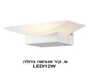 מ.קיר פנורמה גדולה LED