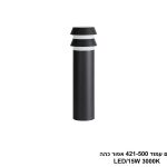 אגם עמוד 421-500 אפור כהה
