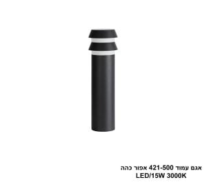 אגם עמוד 421-500 אפור כהה