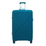 סט 3 מזוודות קשיחות 20/ 28/32 אפור כחול Travel Club