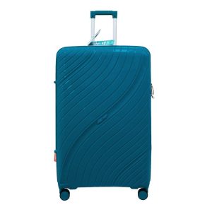 סט 3 מזוודות קשיחות 20/ 28/32 אפור כחול Travel Club