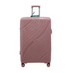 סט 3 מזוודות קשיחות 20/ 28/32 רוז גולד Travel Club