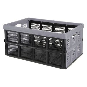 ארגז מתקפל 32 ל' 50x35x25 ס"מ- גוון אפור