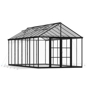 חממת 3X6 Aria שחור - שקוף מבית פלרם - Canopia