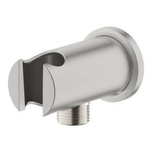 נקודת מים עגולה + מתלה RAINSHOWER כרום מוברש גרואה