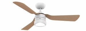 ‏מאוורר תקרה Star Pro 4 44" עם שלט ElectroStar לבן+עץ יבואן רשמי !