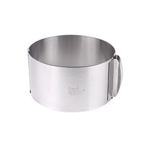 רינג אפייה נירוסטה מתכוונן Cook joy 30X8.5 ס"מ מבית Food appeal