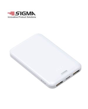 סוללת גיבוי 5,000MAH סיגמא לבן