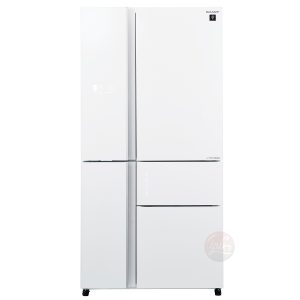 מקרר 668 ליטר SJR-9732 שארפ 5 דלתות זכוכית לבנה שארפ SHARP יבואן רשמי !